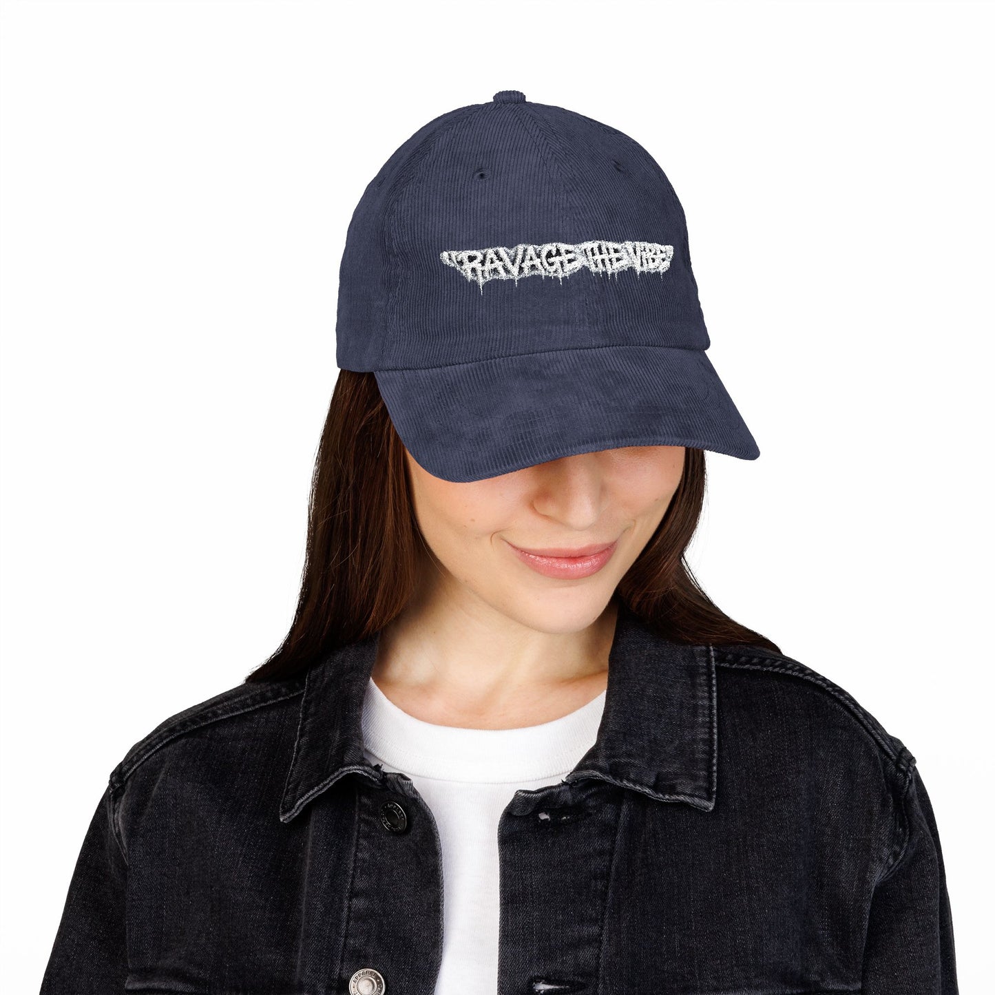 "Ravage The Vibe" Embroidered Vintage Cap