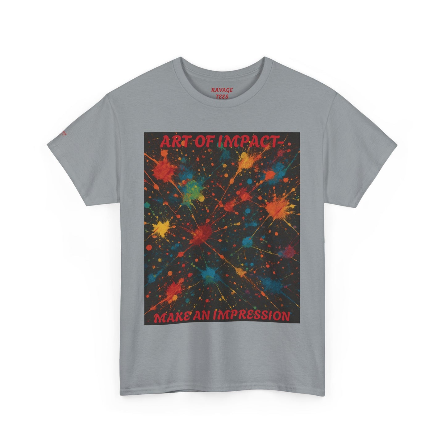 Art of Impact Unisex Heavy Cotton Tee | Bold Graphic T-Shirt, Casual Wear