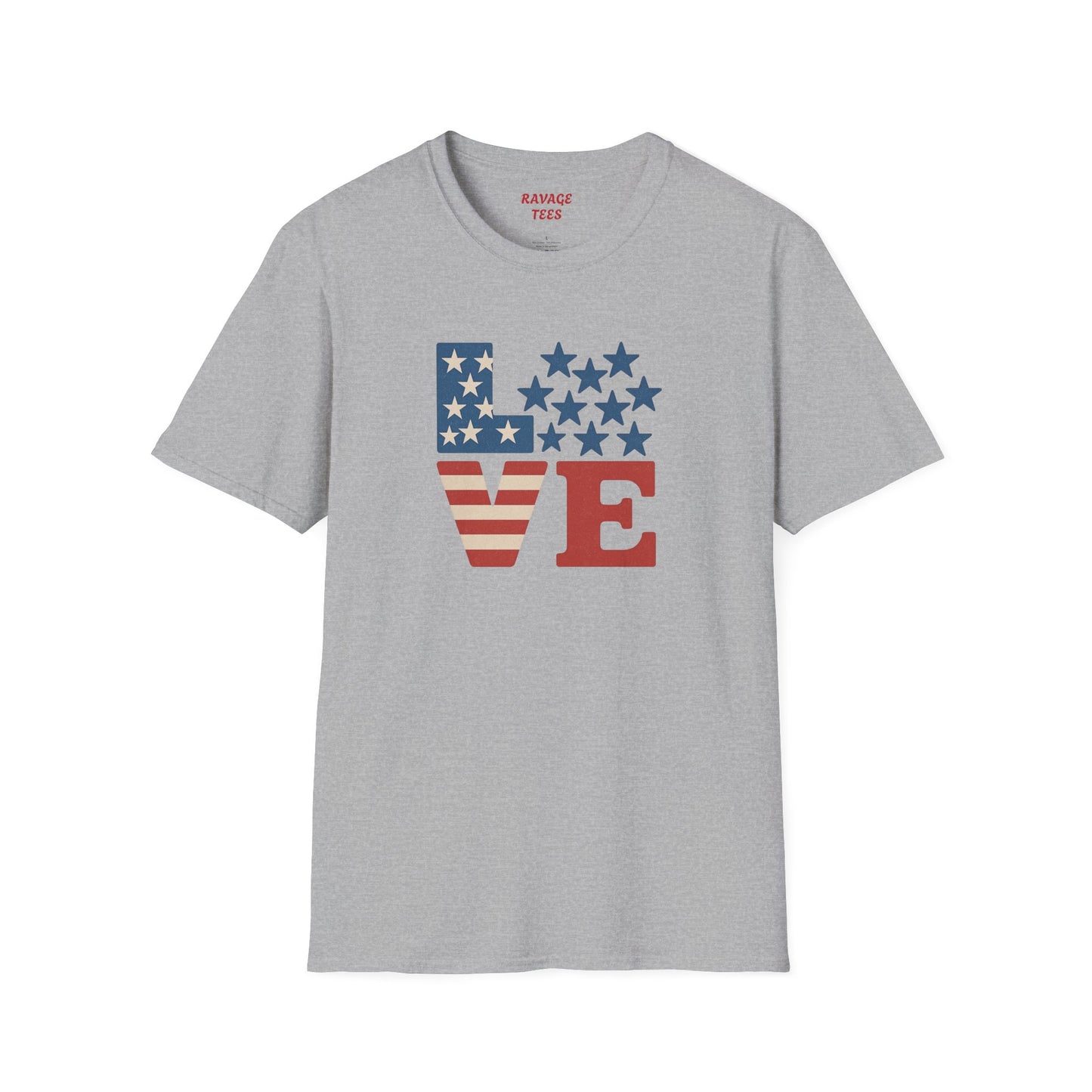 Soft Unisex Freedom & Love Graphic Tee | Gift & Daily Wear