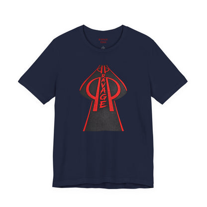 RAVAGE Black & Red Arrowhead Tee