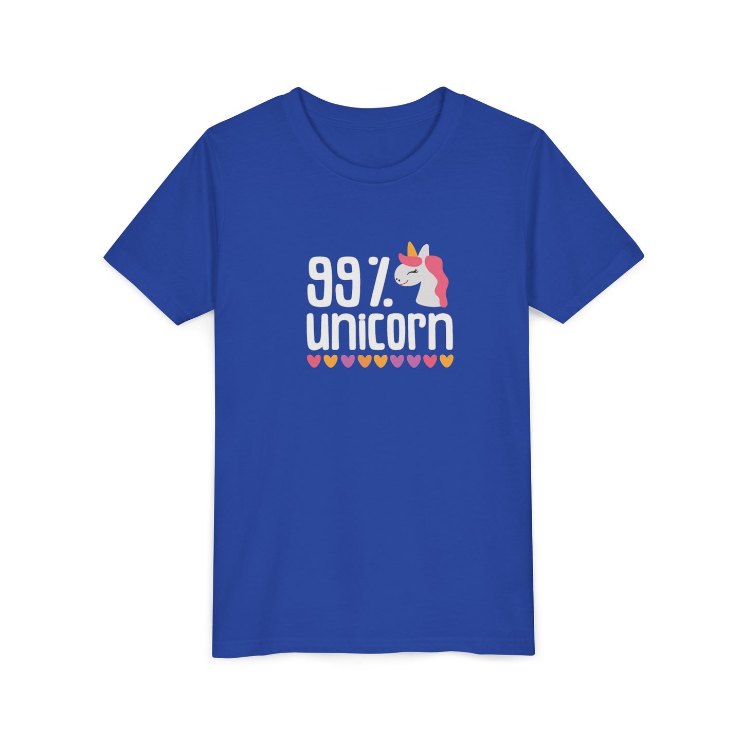 99% Unicorn Youth Tee - Fun & Whimsical Shirt for Kids
