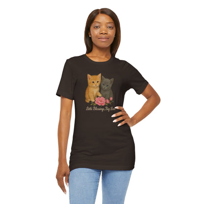Cute Cat Graphic Tee, Casual Unisex Shirt, Animal Lover Gift, Perfect for Birthdays, Everyday Wear, Cat Mom Shirt, Pet Lover Apparel