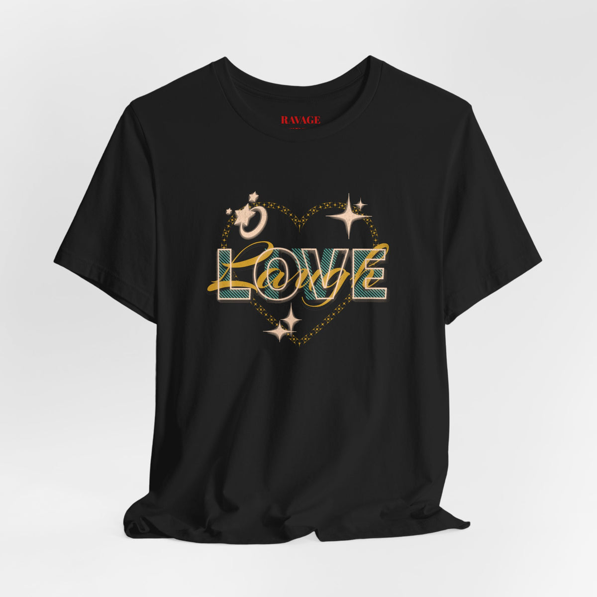 Liv Laugh Love Heart Graphic Tee