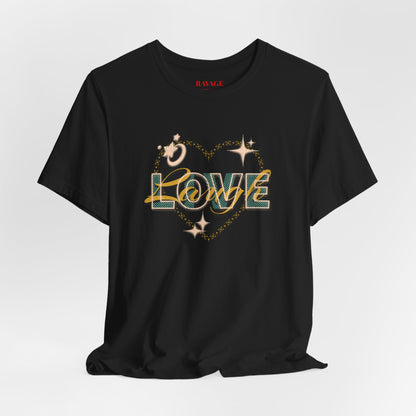 Liv Laugh Love Heart Graphic Tee