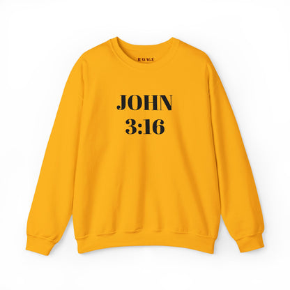 John 3:16 Crewneck Sweatshirt