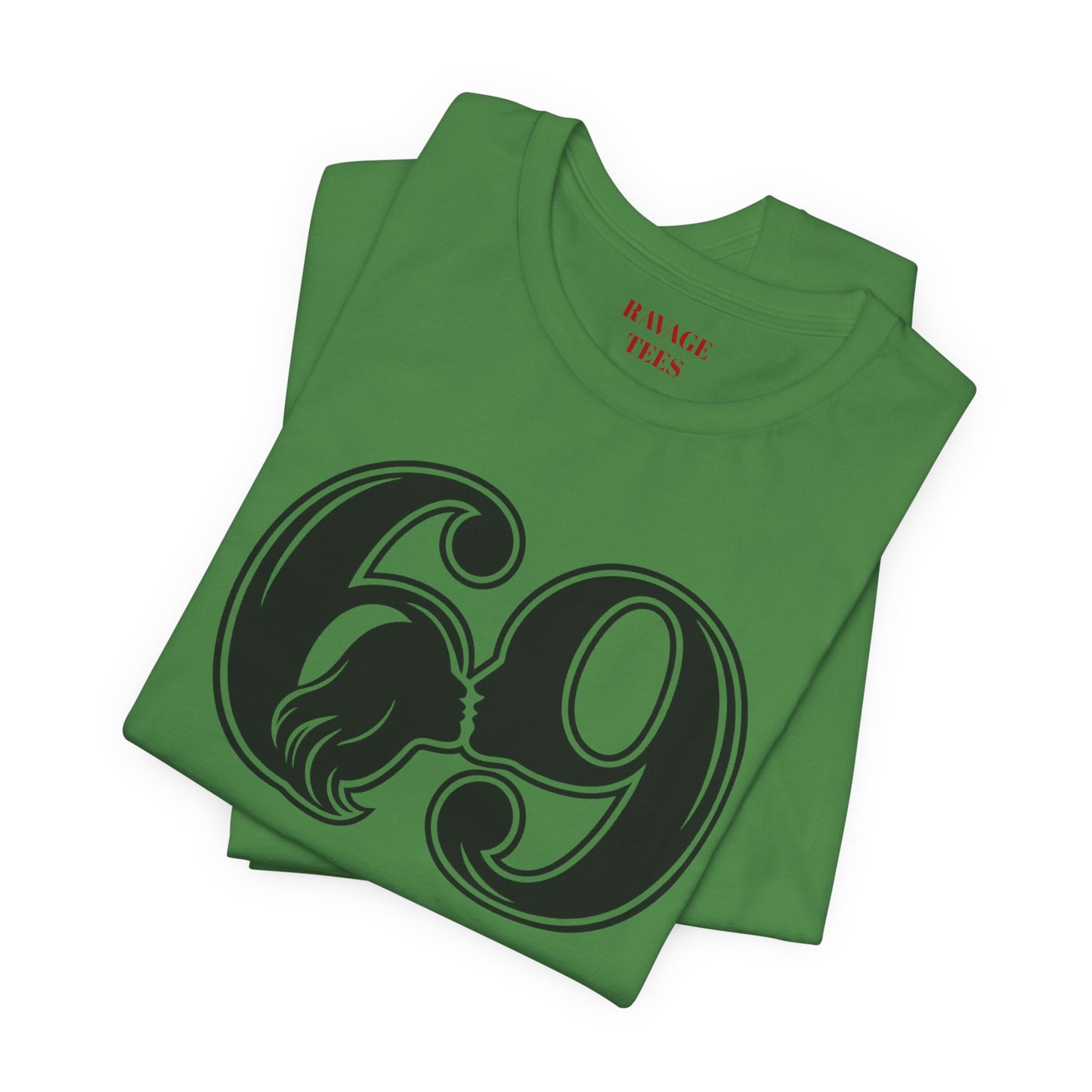 69 Retro Swirl Number Tee