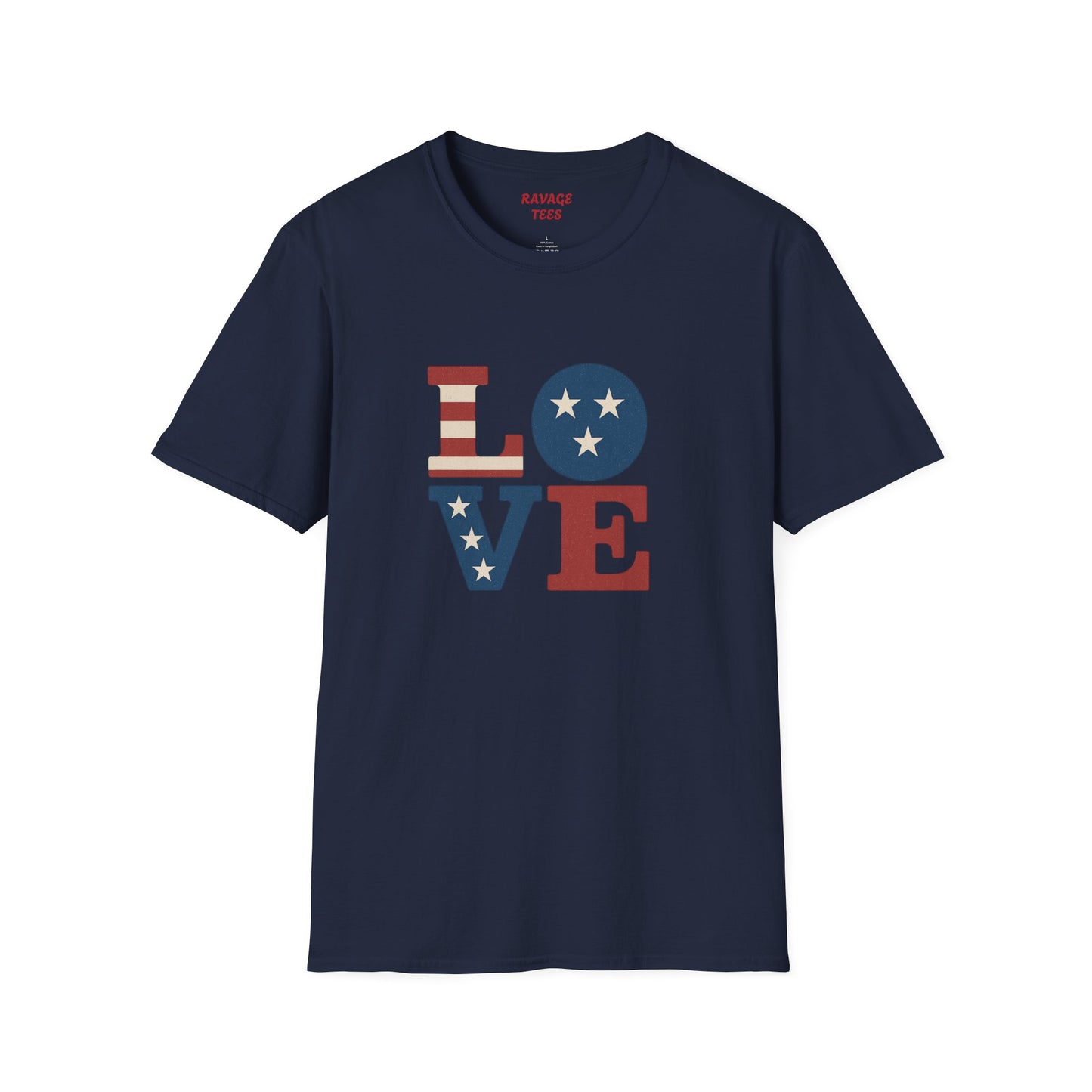"Freedom & Love" Graphic Tee | Unisex Shirt for July 4th