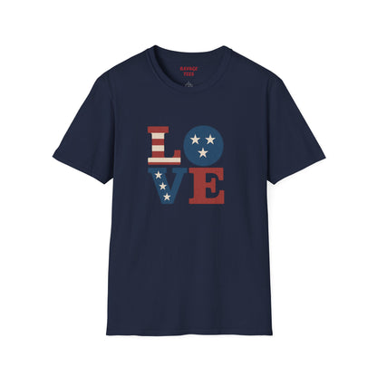 Soft Unisex Freedom & Love Graphic Tee | Gift & Daily Wear