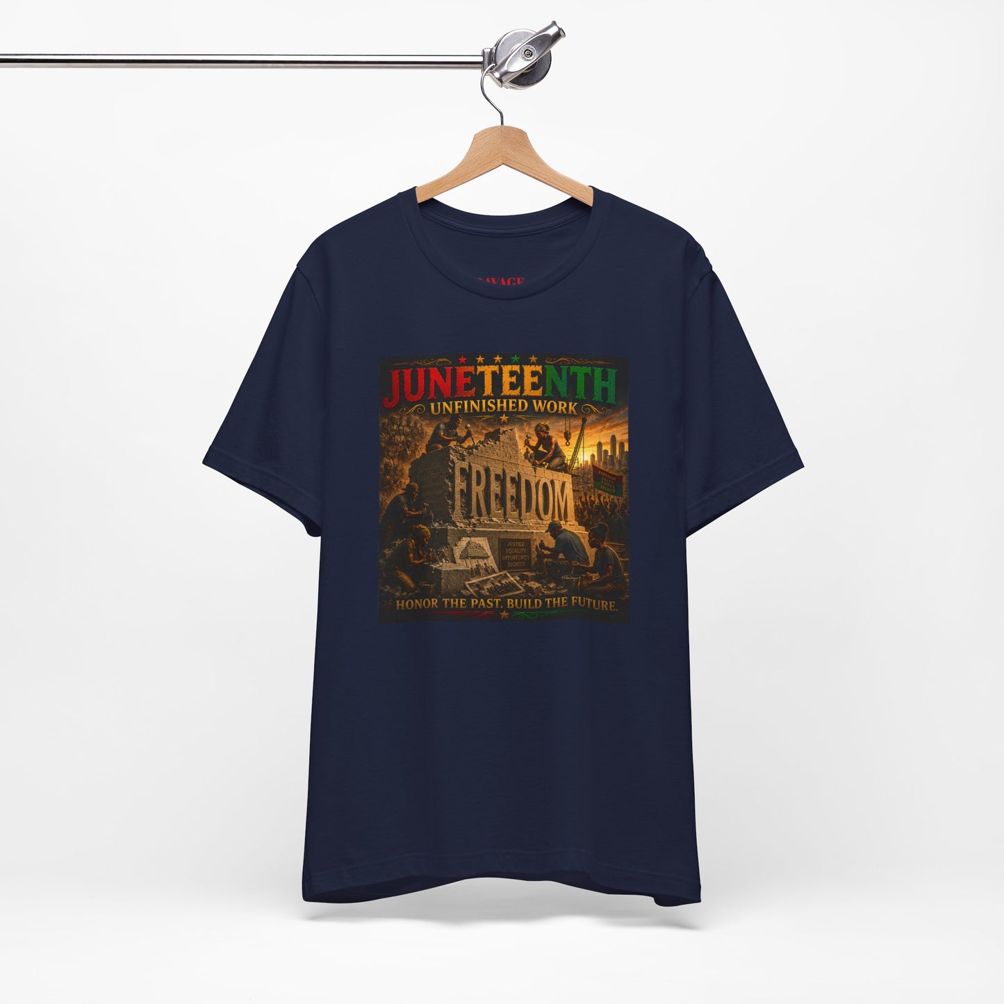 Juneteenth "Unfinished Work" Freedom Tee