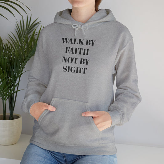 WALK BY FAITH NOT BY SIGHT--Faith-Inspired Unisex Hoodie - Inspirational Sweatshirt for Spiritual Comfort, Cozy Gift for Faith Lovers, Everyday Wear, Christmas, [...]