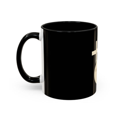 Calvary Cross Accent Coffee Mug