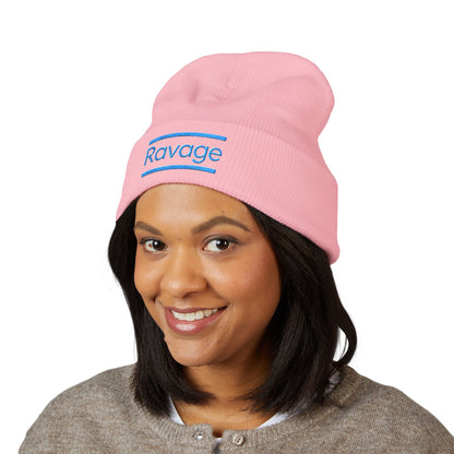 Ravage Embroidered Cuffed Beanie