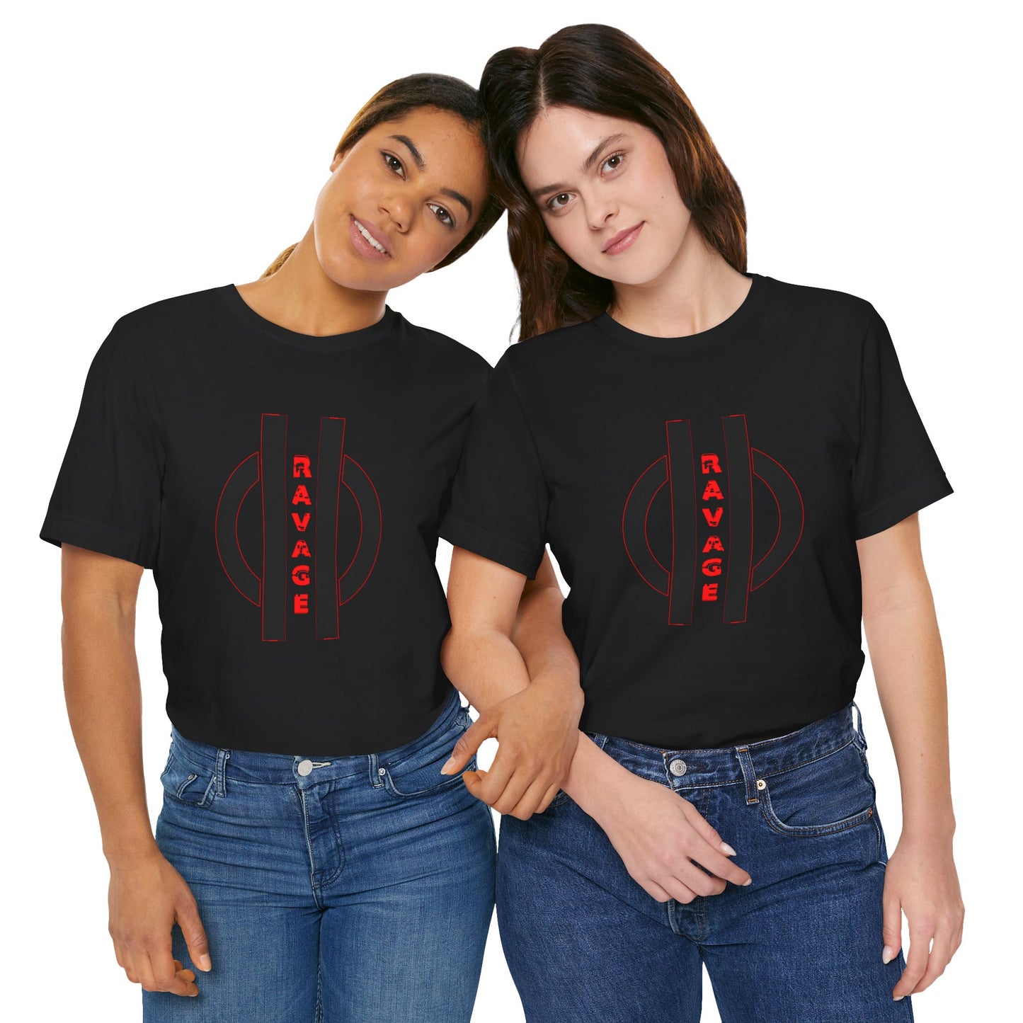 Ravage Vertical Logo T‑Shirt