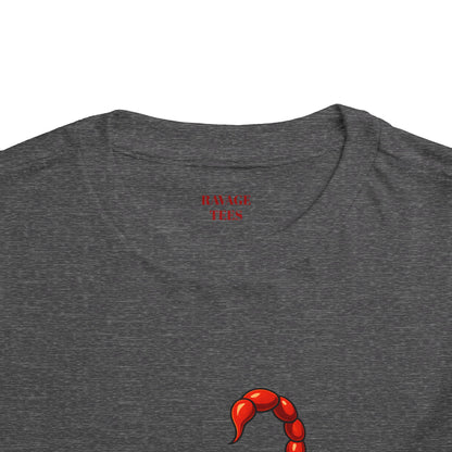 Toddler Tee — 'Backstabber's Express' Scorpion & Frog Funny Kids Shirt