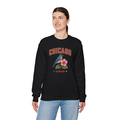 RAVAGE Chicago City Vibe Unisex Crewneck Sweatshirt
