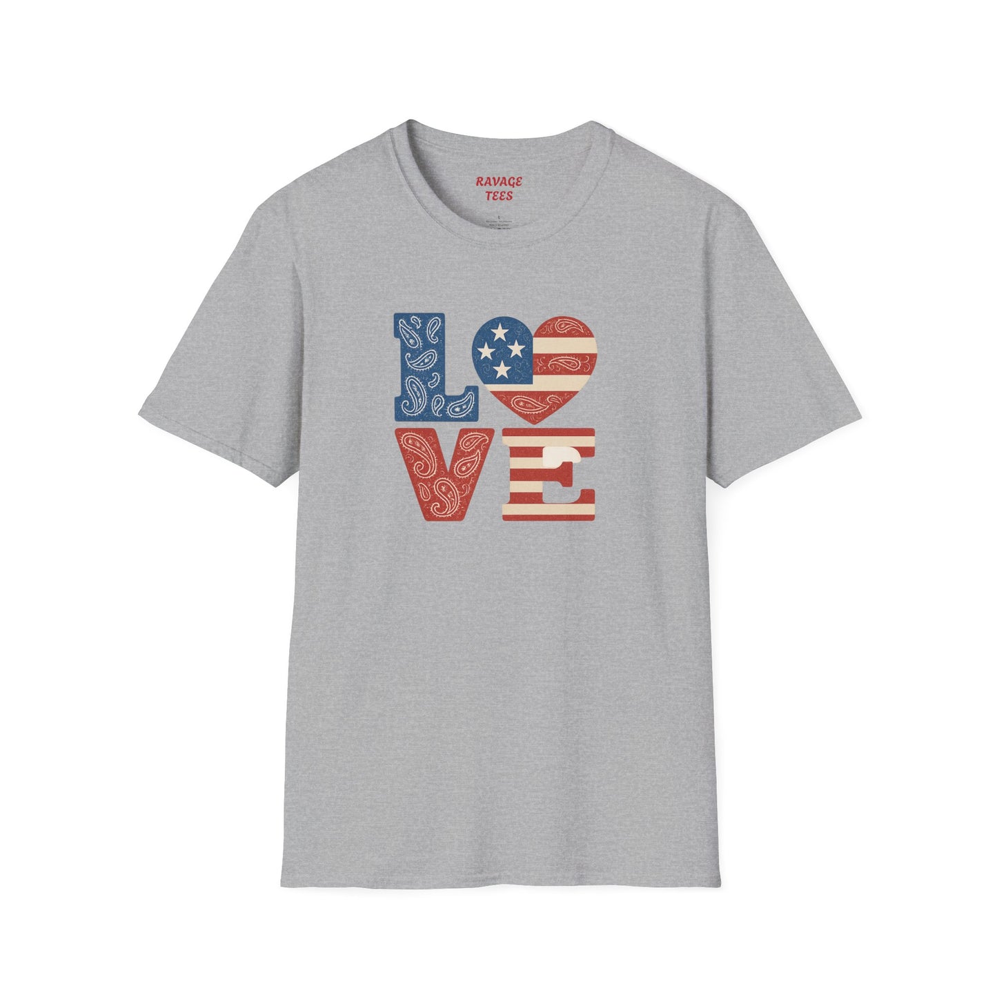 Soft Unisex Freedom & Love Graphic Tee | Gift & Daily Wear