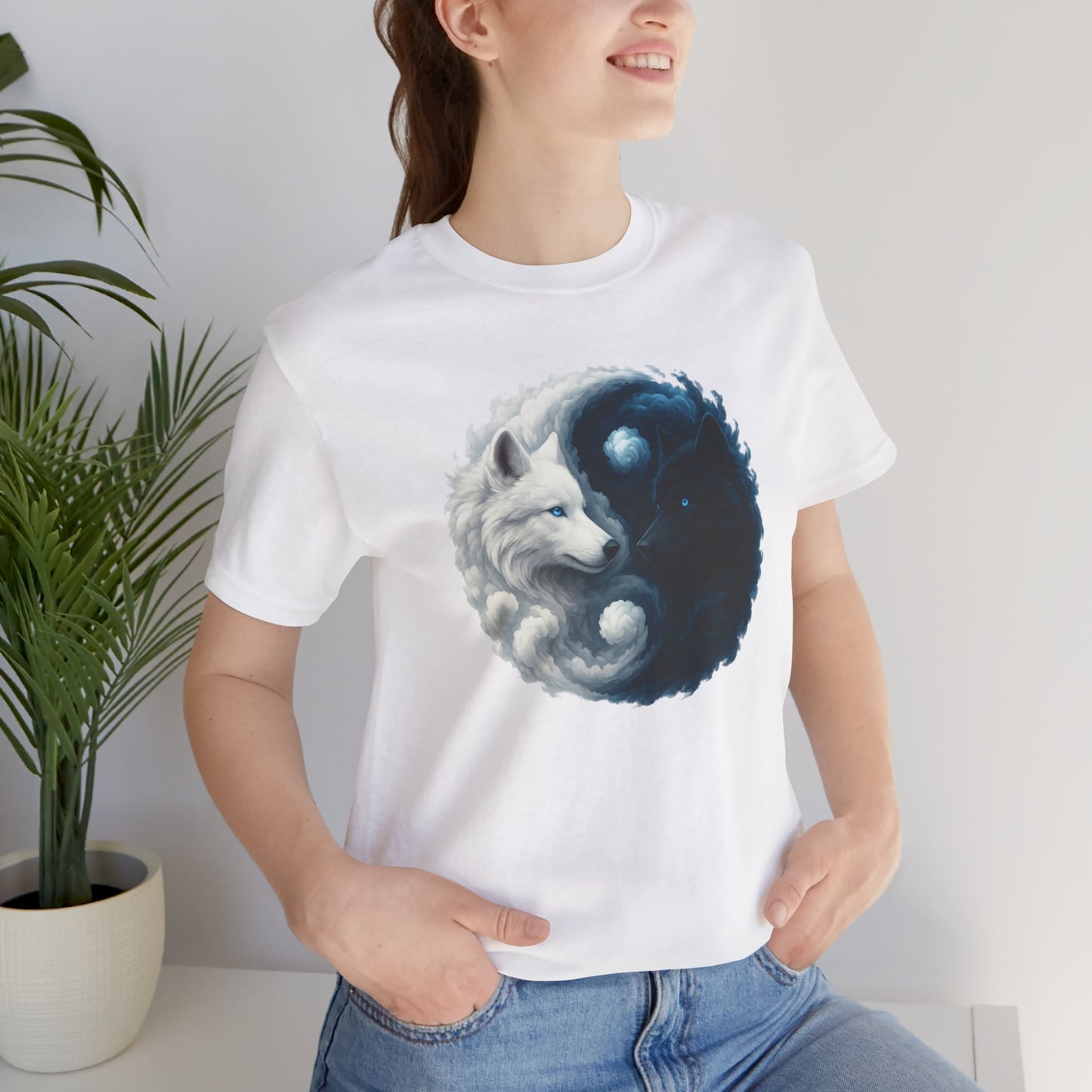 Yin Yang Wolves Tee