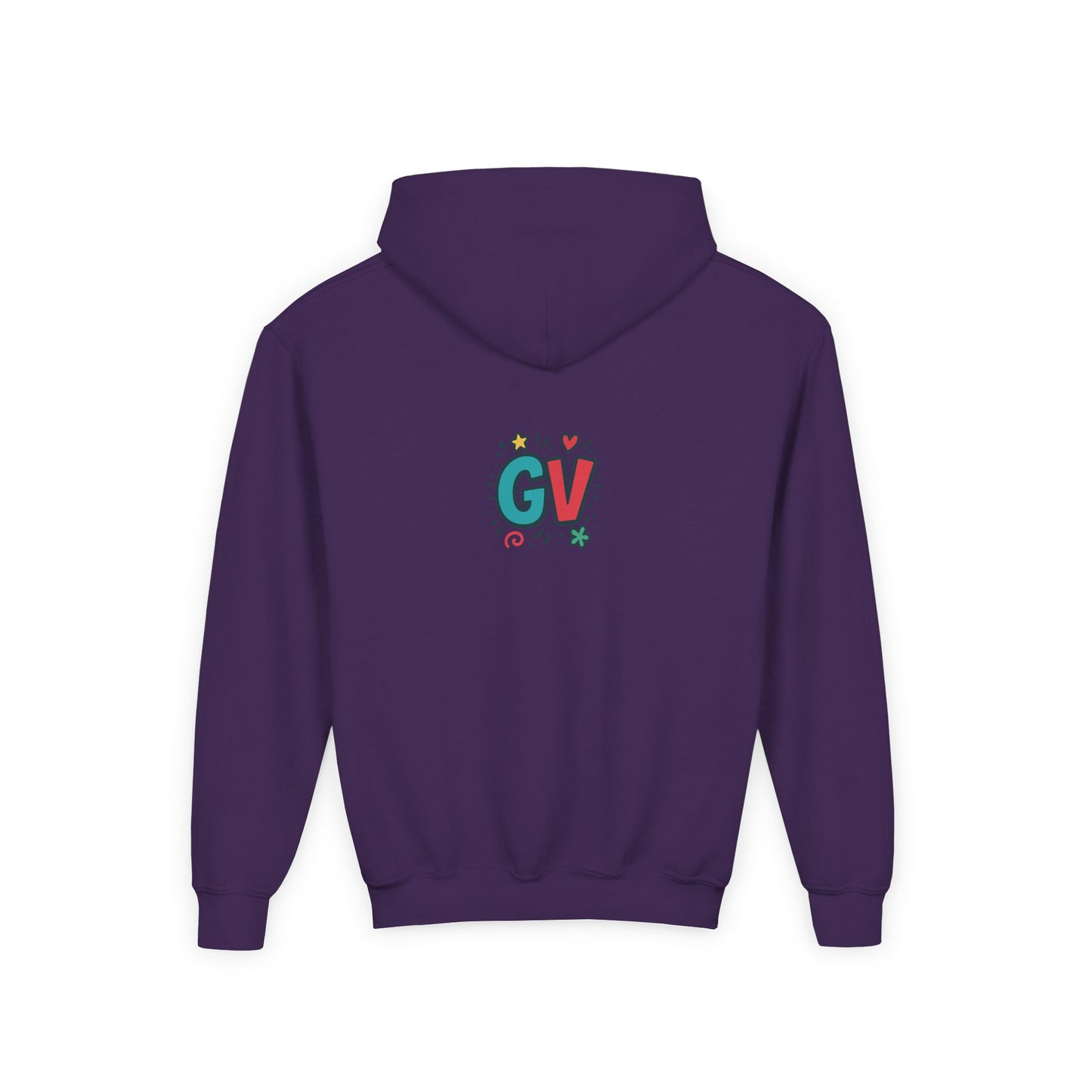 Kids Good Vibes Hoodie – Fun Graphic Sweatshirt with Positive Message, Cozy Casual Outfit, Birthday Gift for Children