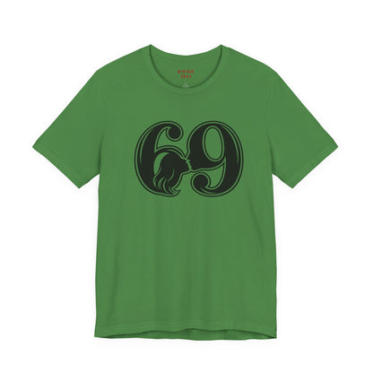 69 Retro Swirl Number Tee