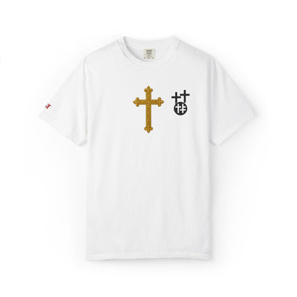 Calvary Cross Unisex T-Shirt – Faith-Based Apparel, Christian Symbol Tee, Everyday Casual Wear, Inspirational Gift