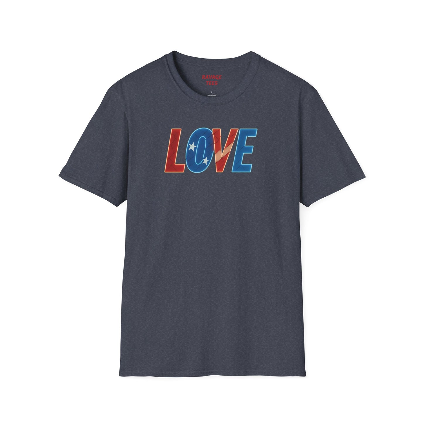 Soft Unisex Freedom & Love Graphic Tee | Gift & Daily Wear