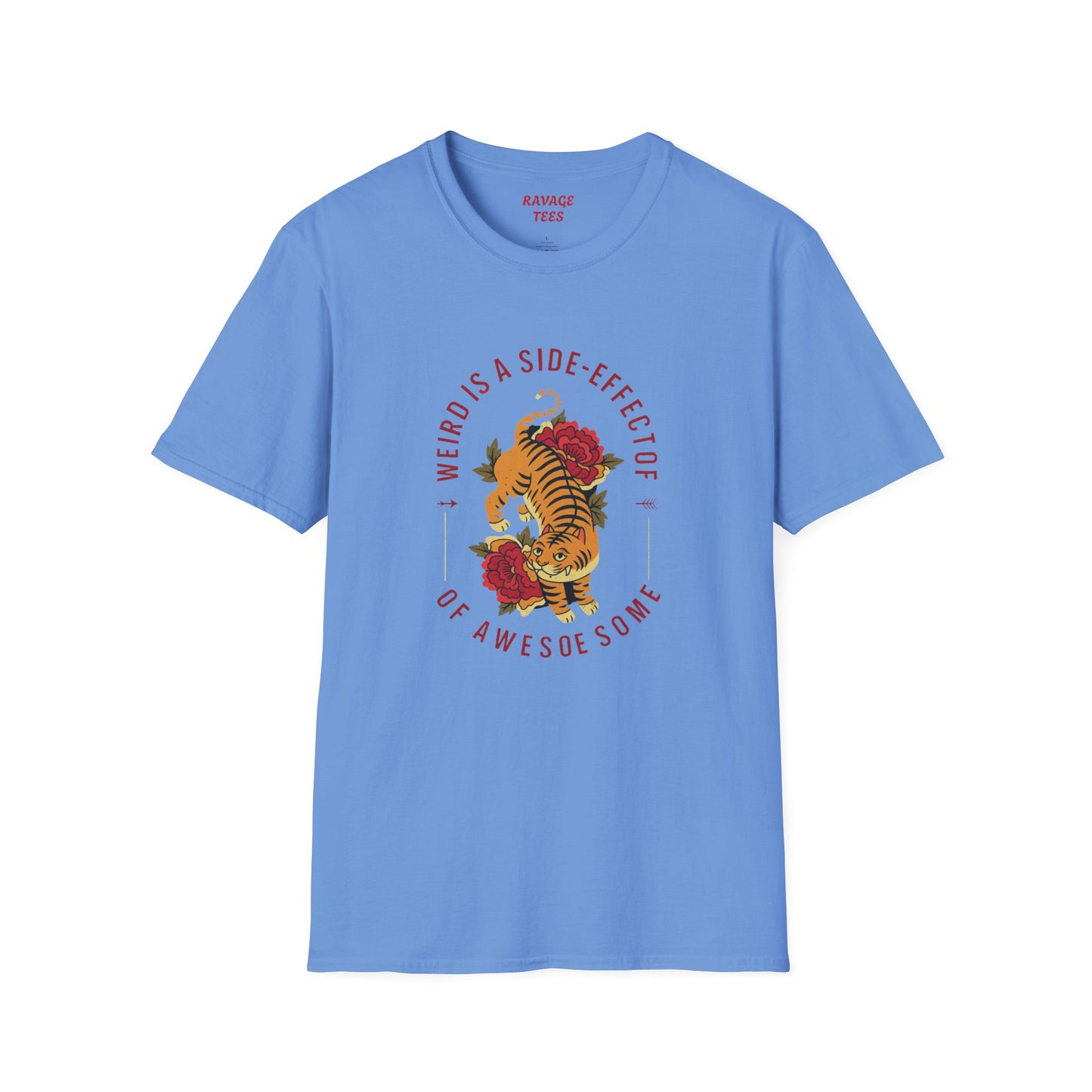 Weird is a Side Effect of Awesome Side Effect Unisex Soft Style T-Shirt
