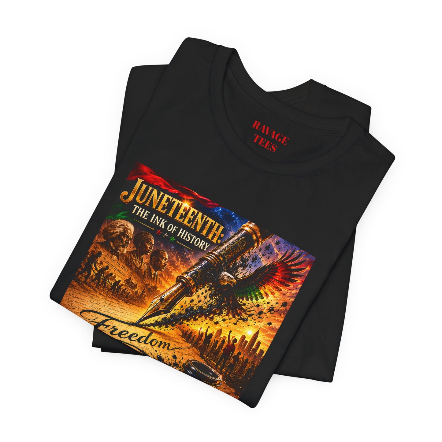 Juneteenth Freedom T-Shirt – 'Freedom Became Permanent'