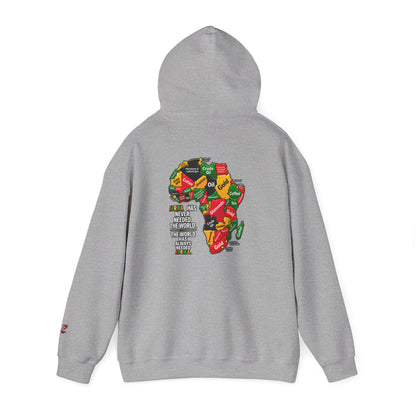 Afrika Map Hoodie – African Pride Pullover Sweatshirt