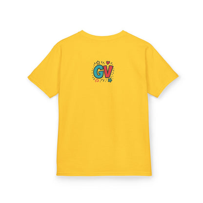 Kids Good Vibes T-Shirt – Fun Graphic Tee with Positive Message, Cool Summer Outfit, Birthday Gift for Children