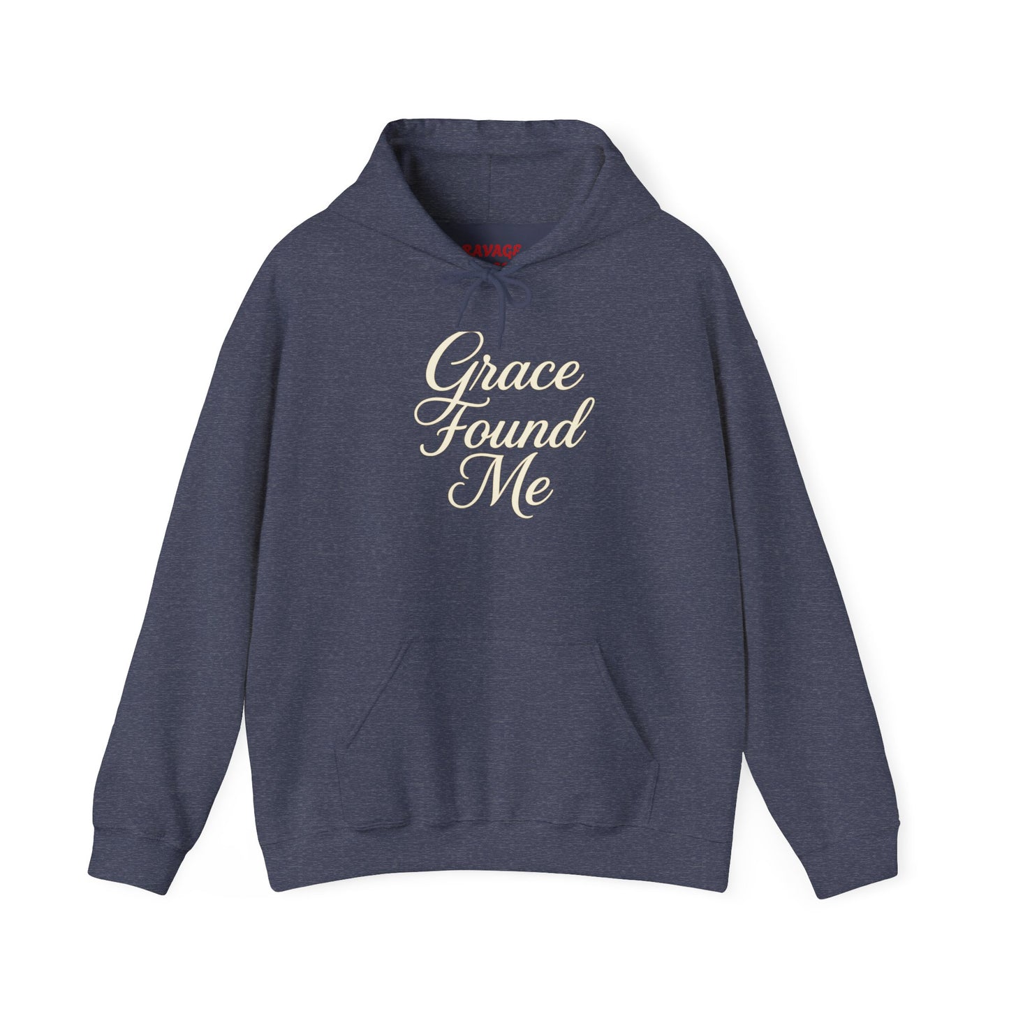 Grace Found Me Unisex Hoodie – Inspirational Christian Sweatshirt, Faith-Based Apparel, Cozy Casual Wear, Perfect Gift for Friends and Believers