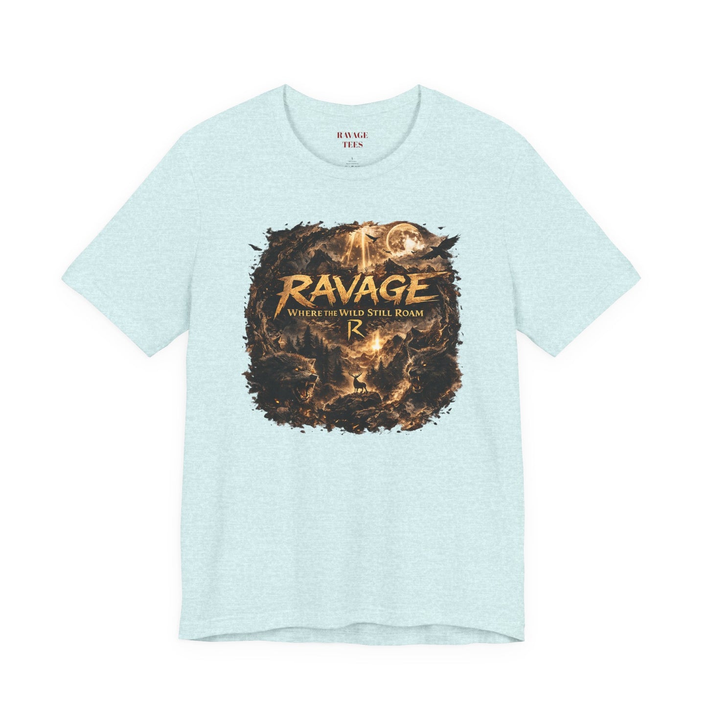 'Ravage Where the Wild Roam' Vintage T-Shirt