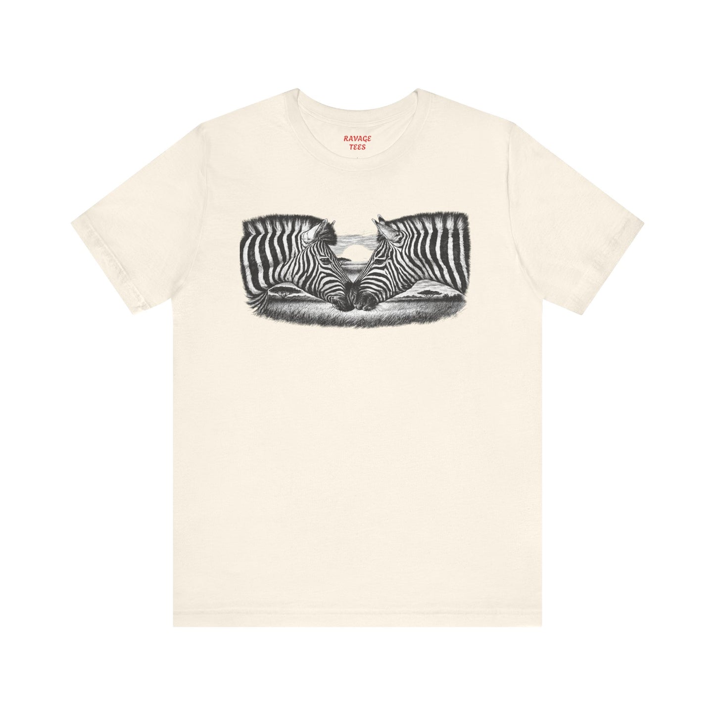Zebra Heart Tee