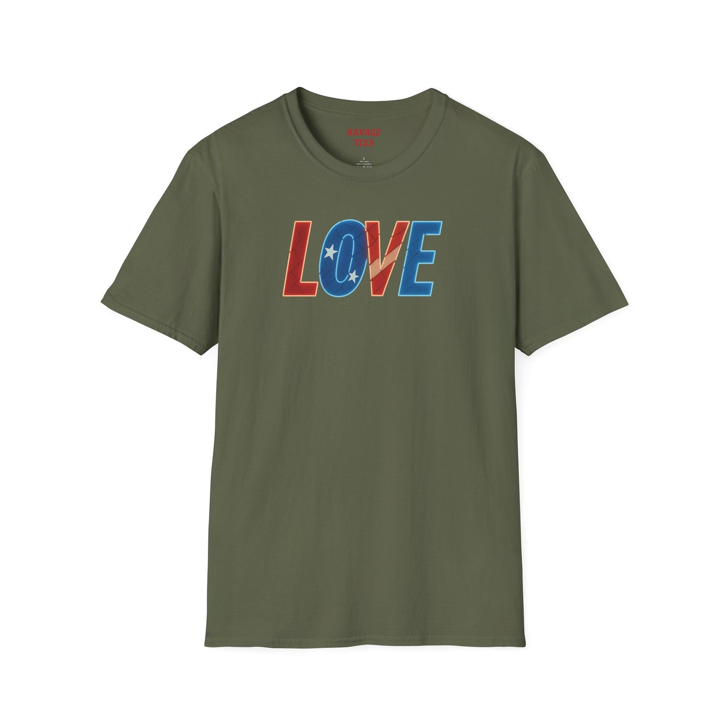 Soft Unisex Freedom & Love Graphic Tee | Gift & Daily Wear