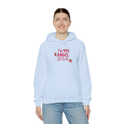 99% Angel Hooded Sweatshirt -