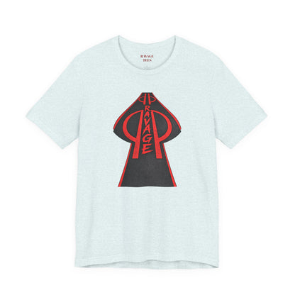 RAVAGE Black & Red Arrowhead Tee