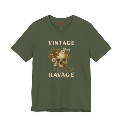 Vintage Skull Graphic Tee, Unisex Skull Shirt, Alternative Fashion, Edgy Vintage T-Shirt, Casual Streetwear Tee, Gift for Him/Her
