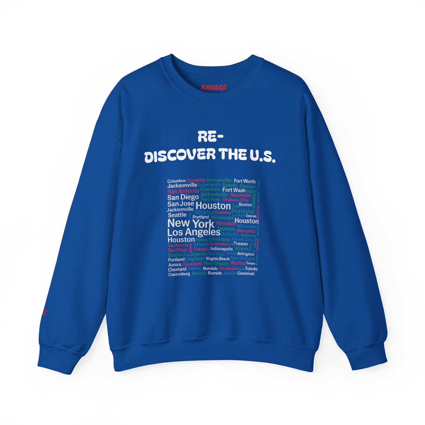 City Map Crewneck Sweatshirt