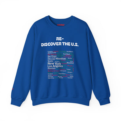 City Map Crewneck Sweatshirt
