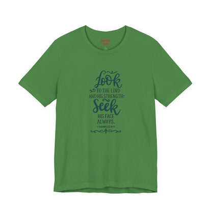 Seek His Guidance Tee: Inspirational Faith Quote Unisex T-Shirt