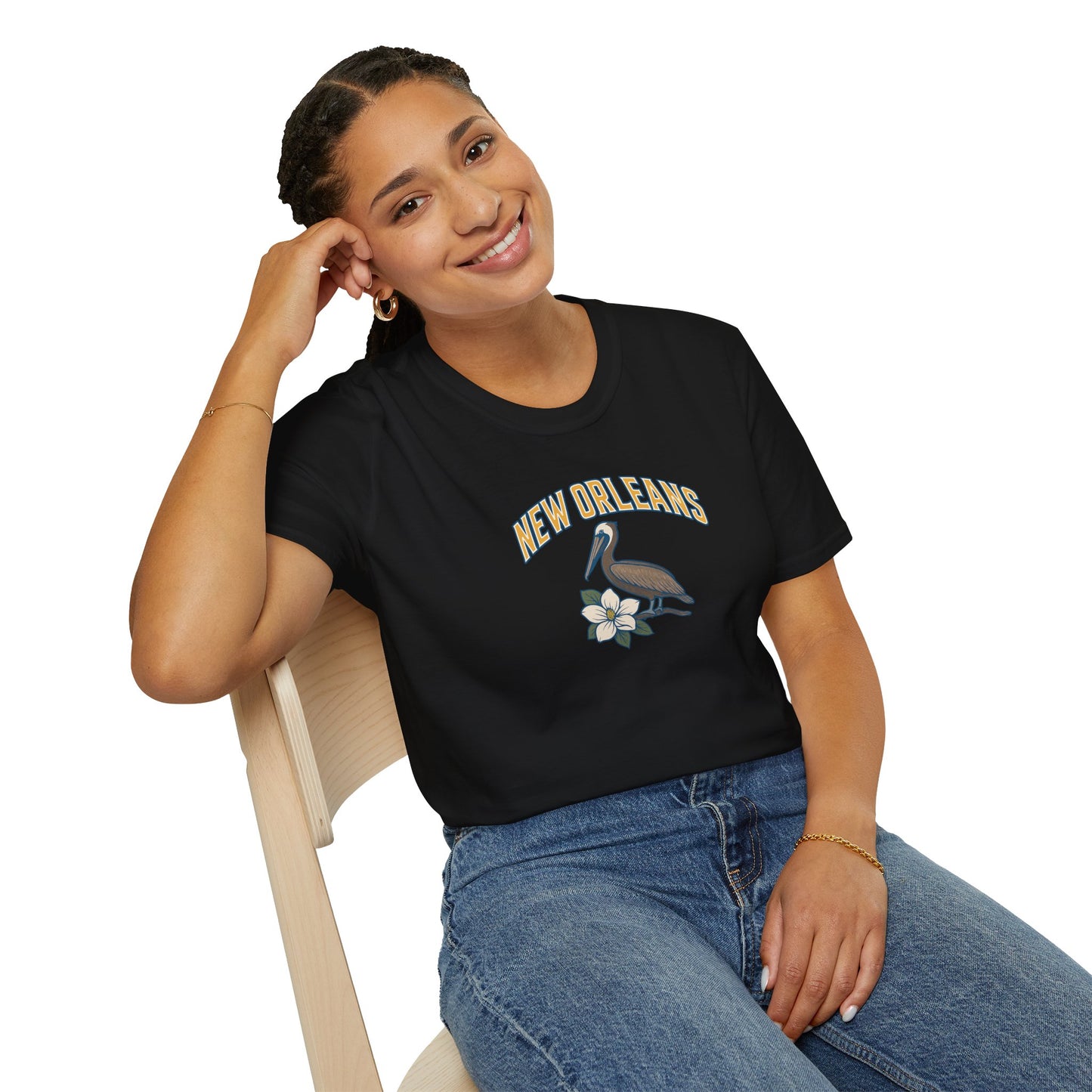 NEW ORLEANS Vibes Unisex T-Shirt – Casual Summer Tee, Beachwear, Travel Outfit, Vacation Style, Gift for Him or Her