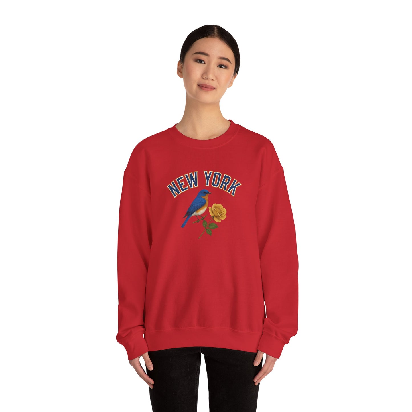 RAVAGE New York Vibe Unisex Crewneck Sweatshirt-Cozy Street wear