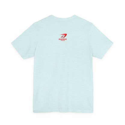 Personalize Black & White Ink Print T-Shirt