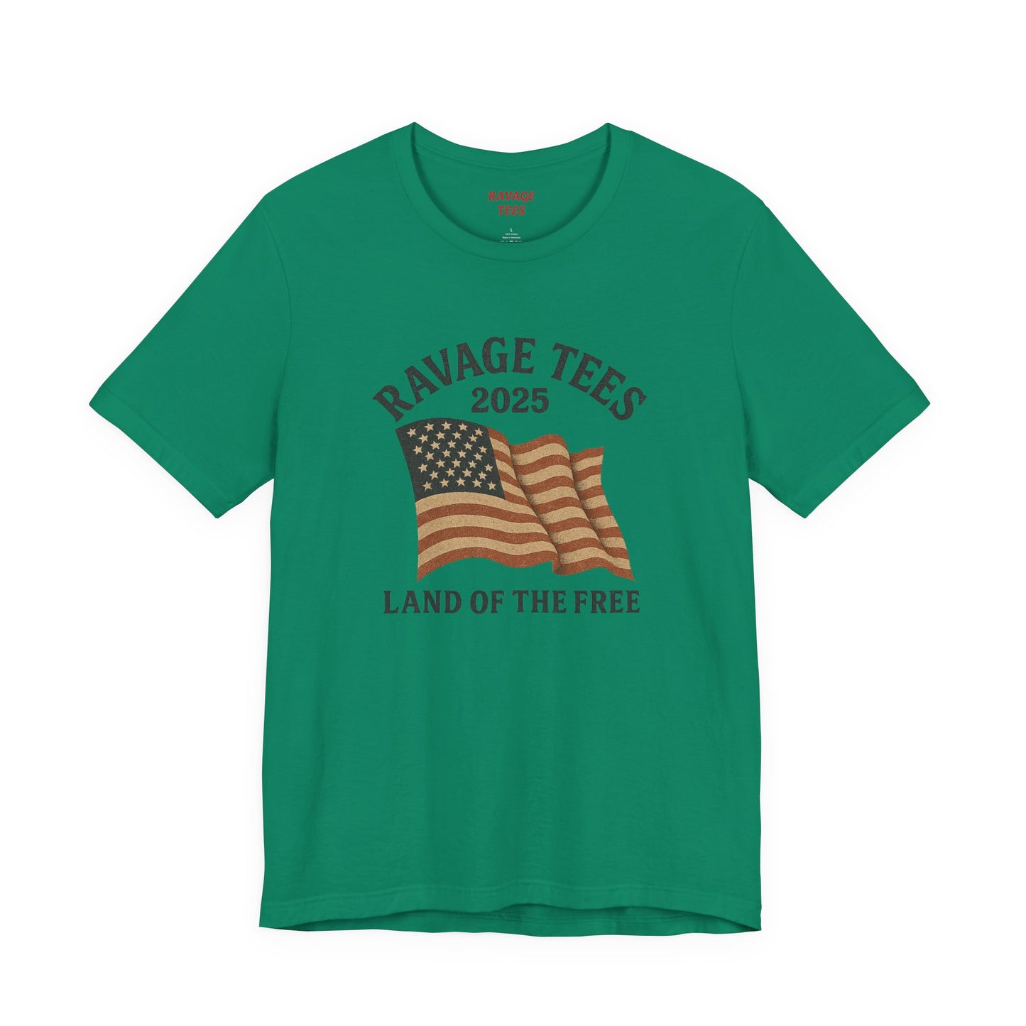 RaVage Vintage Tee: "Land of the Free"