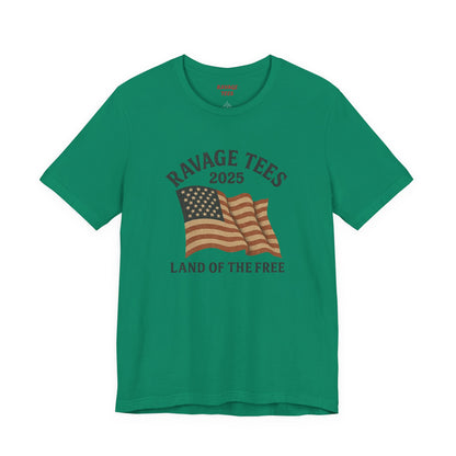 RaVage Vintage Tee: "Land of the Free"