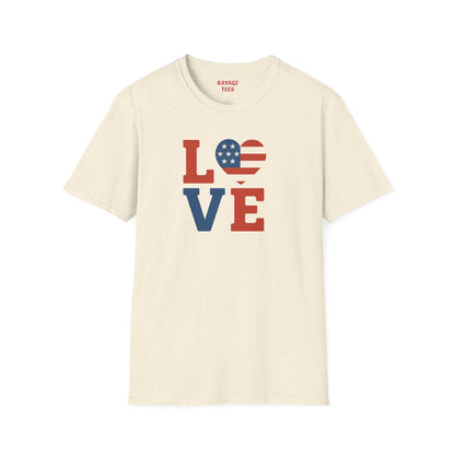 Soft Unisex Freedom & Love Graphic Tee | Gift & Daily Wear