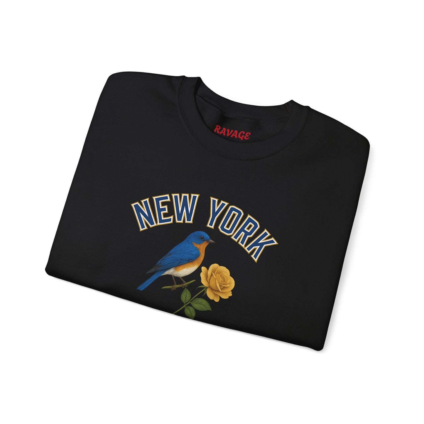 RAVAGE New York Vibe Unisex Crewneck Sweatshirt-Cozy Street wear