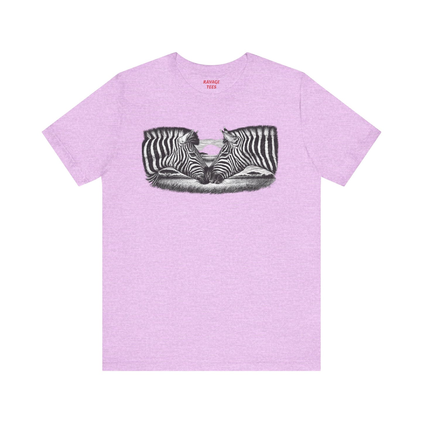 Zebra Heart Tee