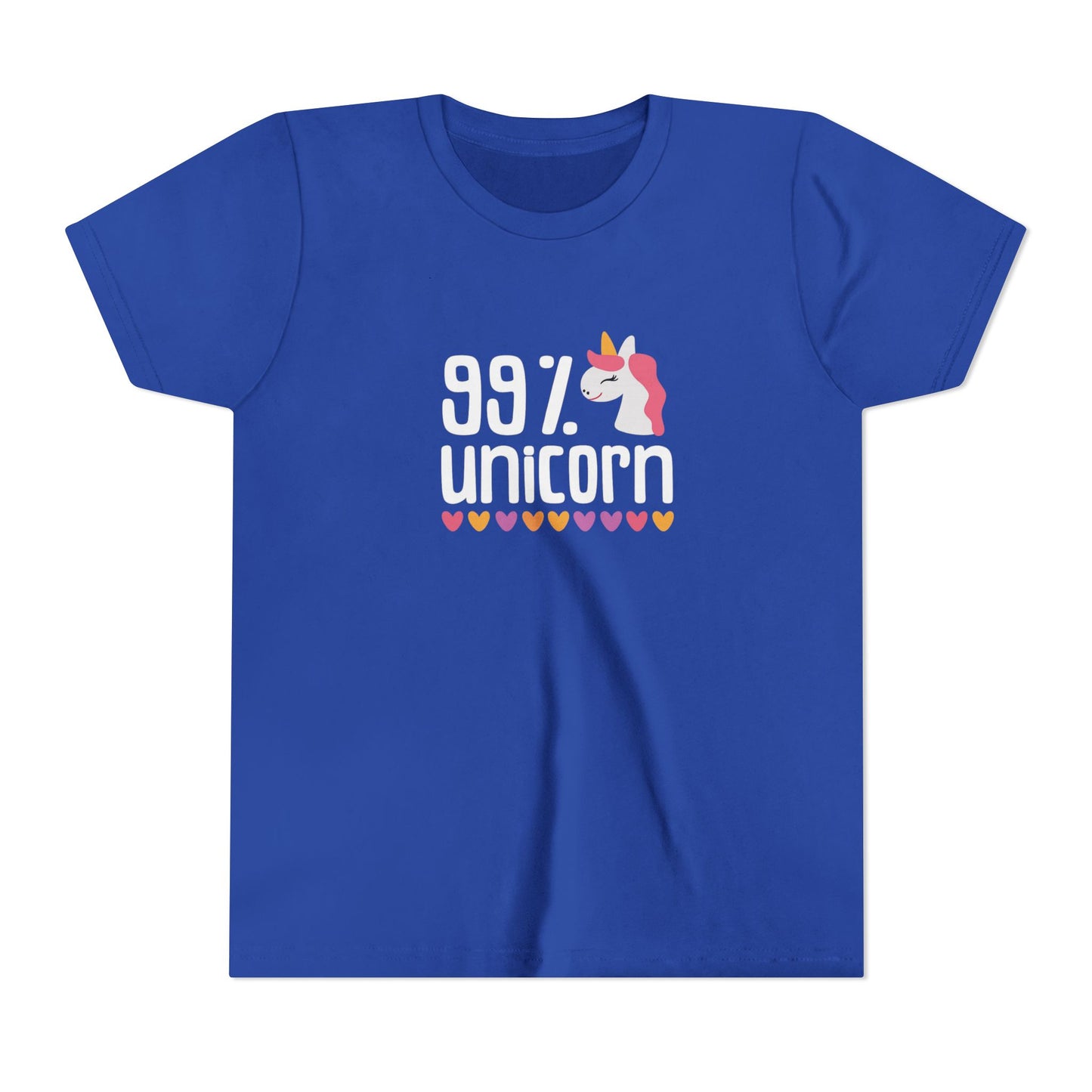 99% Unicorn Youth Tee - Fun & Whimsical Shirt for Kids