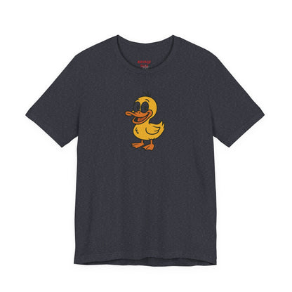 Cute Duck Graphic Tee for Animal Lovers, Unisex T-Shirt, Funny Gift Idea, Casual Wear, Summer Outfit