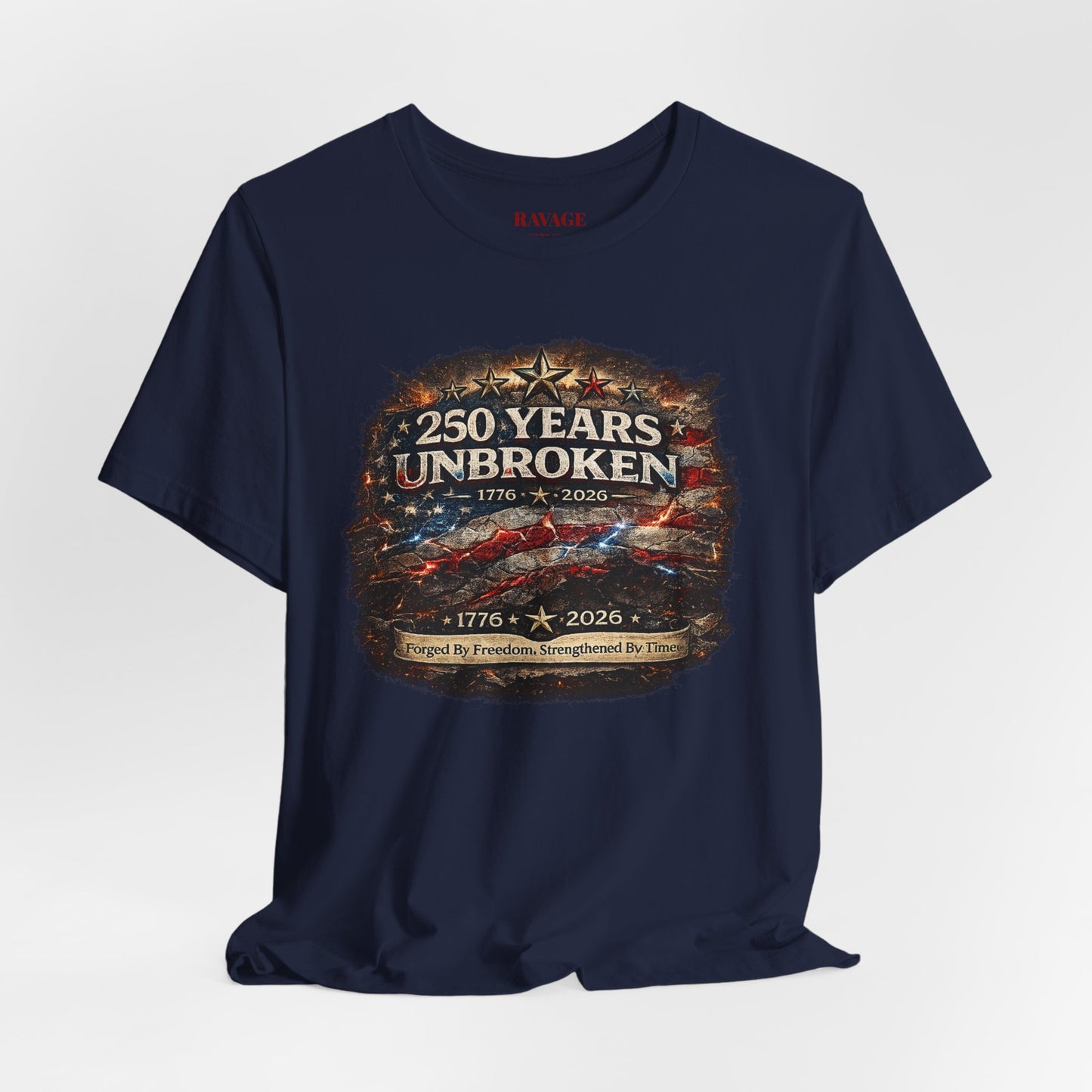 250 Years Unbroken Tee — 1776–2026